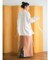 ピーチ起毛フィットフレアスカート
