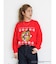 クリスマスプリントスウェット