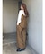 【WEB限定】ウッドビーズコンビキャミセットアップ