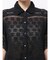 レースハーフスリーブシャツ