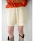 ニットハーフパンツ