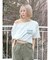 WAIPER別注 オフショルロゴTee
