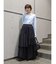 バックオープンベロアロングスリーブTee