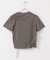 シャーリングフリルTEE