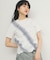 シャーリングフリルTEE