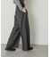 『TALLサイズ／WEB限定』ウールライクダブルタックワイドパンツ