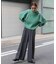 『TALLサイズ／WEB限定』ウールライクダブルタックワイドパンツ