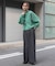 『TALLサイズ／WEB限定』ウールライクダブルタックワイドパンツ