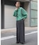 『TALLサイズ／WEB限定』ウールライクダブルタックワイドパンツ