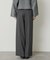 『TALLサイズ／WEB限定』ウールライクダブルタックワイドパンツ