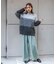 『TALLサイズ／WEB限定』ウールライクダブルタックワイドパンツ
