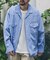 『別注』ELY×Sonny Label　開襟シャンブレーシャツ