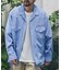 『別注』ELY×Sonny Label　開襟シャンブレーシャツ