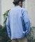『別注』ELY×Sonny Label　開襟シャンブレーシャツ
