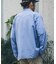 『別注』ELY×Sonny Label　開襟シャンブレーシャツ