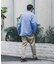 『別注』ELY×Sonny Label　開襟シャンブレーシャツ