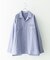 『別注』ELY×Sonny Label　開襟シャンブレーシャツ