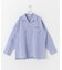 『別注』ELY×Sonny Label　開襟シャンブレーシャツ