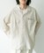 『別注』ELY×Sonny Label　開襟シャンブレーシャツ