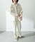『別注』ELY×Sonny Label　開襟シャンブレーシャツ