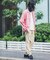 『別注』ELY×Sonny Label　開襟シャンブレーシャツ