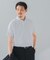 『吸水速乾』LIFE STYLE TAILOR　カッタウェイ半袖プルオーバー