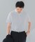 『吸水速乾』LIFE STYLE TAILOR　カッタウェイ半袖プルオーバー
