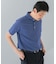 『吸水速乾』LIFE STYLE TAILOR　カッタウェイ半袖プルオーバー