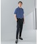 『吸水速乾』LIFE STYLE TAILOR　カッタウェイ半袖プルオーバー