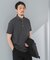 『吸水速乾』LIFE STYLE TAILOR　カッタウェイ半袖プルオーバー