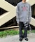 『別注』SHUHEI KOKI×SENSE OF PLACE　フェイクレイヤードTシャツ