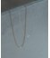 SMELLY so’　slim chain necklace