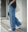 ストレートデニムパンツ