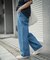 ストレートデニムパンツ