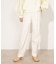 illi　ワンタックセンタープレスパンツ