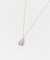SMELLY so’　amethyst slide necklace