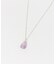 SMELLY so’　amethyst slide necklace