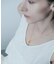 SMELLY so’　asymmetric solid necklace