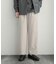 『イージーケア』ダブルタックワイドパンツ
