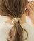 ギャザーパールヘアポニー