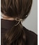 メタルノットリボンヘアカフセット