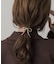 メタルノットリボンヘアカフセット