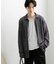 『ユニセックス』メッシュ衿付きカーディガン