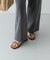 『MADE IN JAPAN』ダブルリボンフラットサンダル