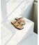 『MADE IN JAPAN』ダブルリボンフラットサンダル