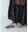 『MADE IN JAPAN』ダブルリボンフラットサンダル