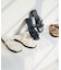『MADE IN JAPAN』ダブルリボンフラットサンダル