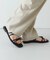 『MADE IN JAPAN』ダブルリボンフラットサンダル