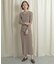リブニットタイトスカート