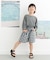 『親子リンク』add fabrics ドルマンTシャツ(KIDS)